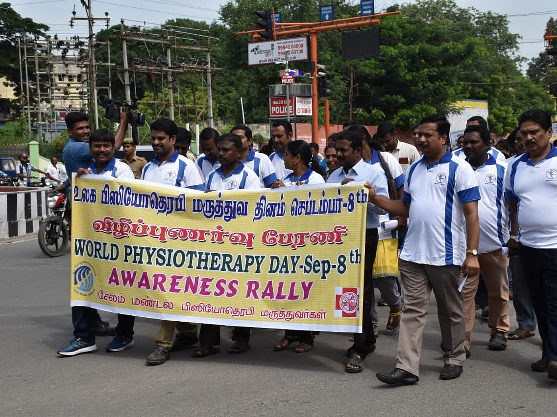 இந்தியாவில் 15 கோடி... சீனாவில் 4 கோடி... - பிசியோதெரபி சிகிச்சை குறித்த விழிப்புணர்வு!