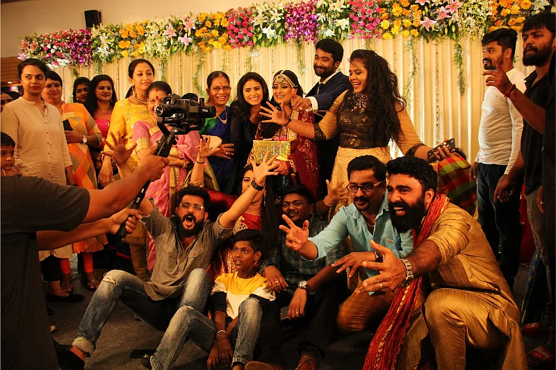 Raja Rani serial team