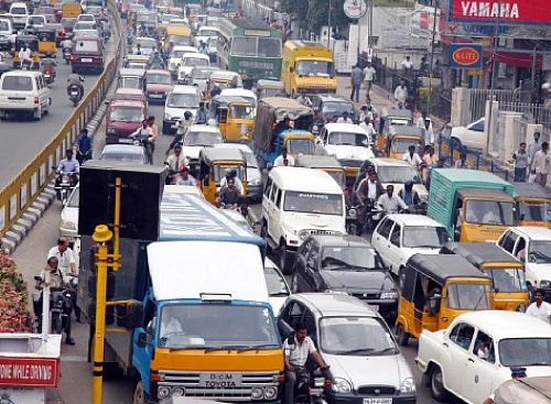 Traffic Jam in Chennai