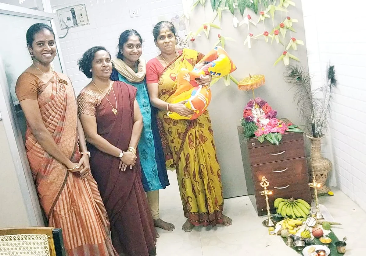 All women passenger facilitation centre team