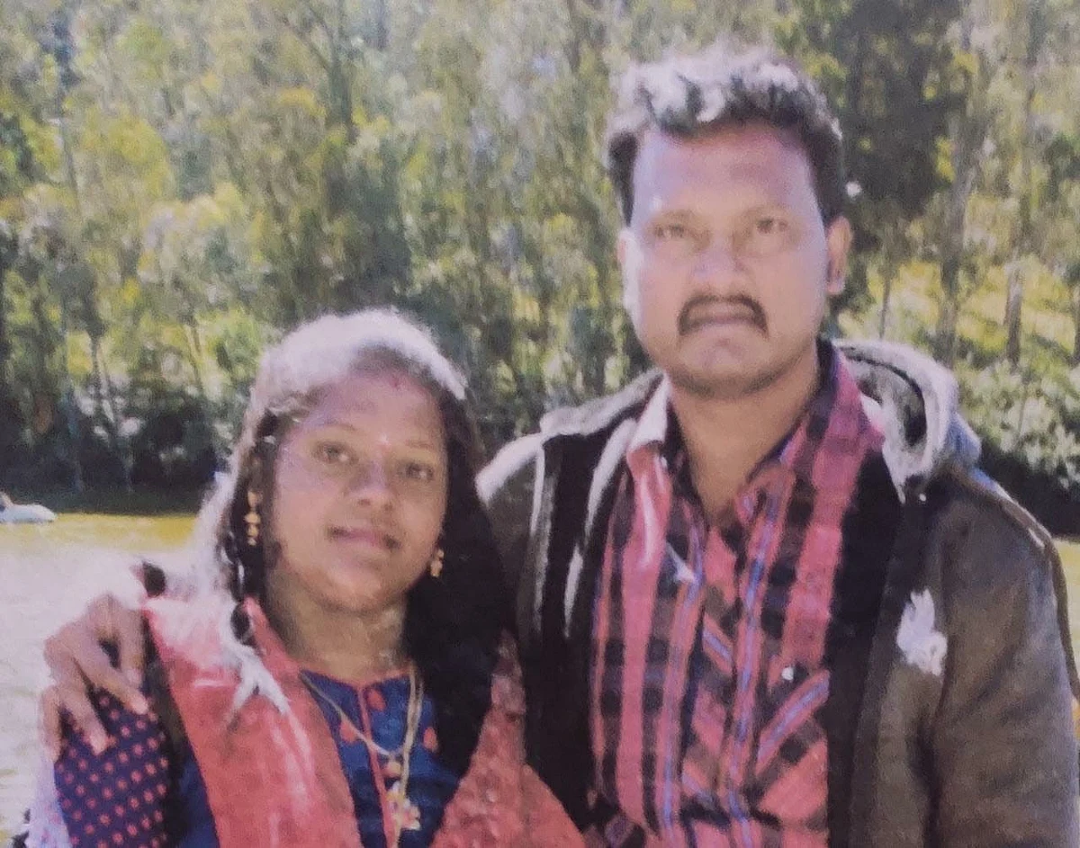 மனைவியுடன் கார்த்திக்