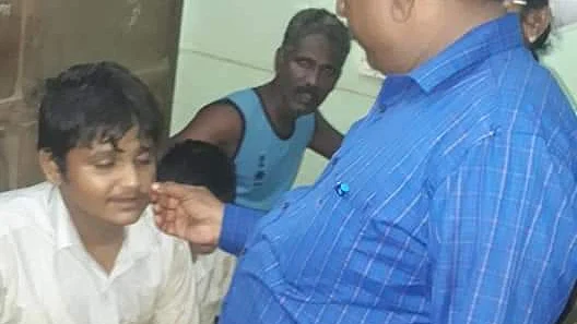 Rescued students