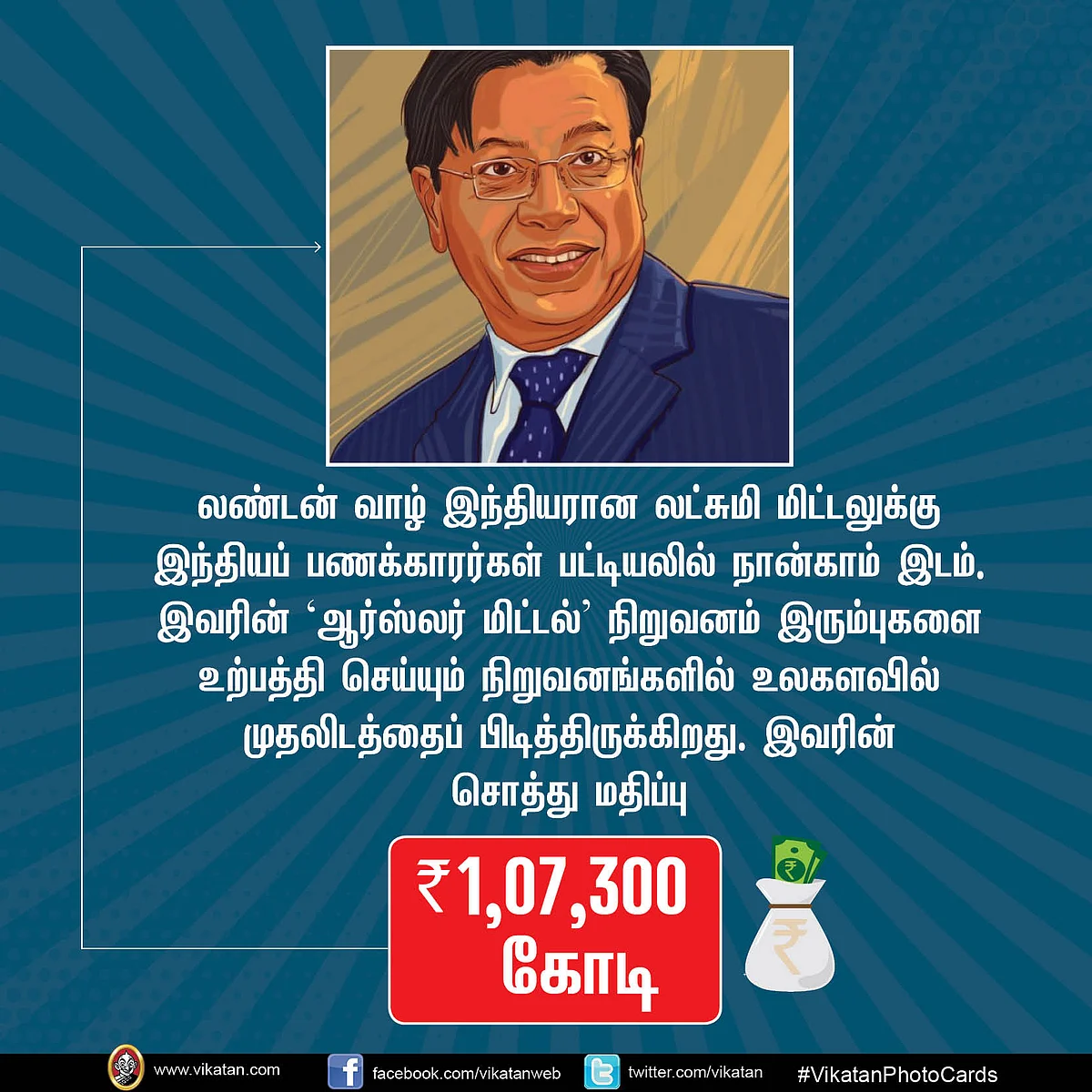 இந்த ஆண்டு இவர்கள்தான் இந்தியாவின் டாப் 10 பணக்காரர்கள்! #VikatanPhotoCards