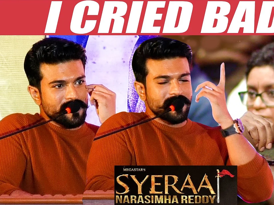 ``விஜய் சேதுபதிய பார்த்து நான் அழ ஆரம்பிச்சிட்டேன்!'' - ராம் சரண் நெகிழ்ச்சி