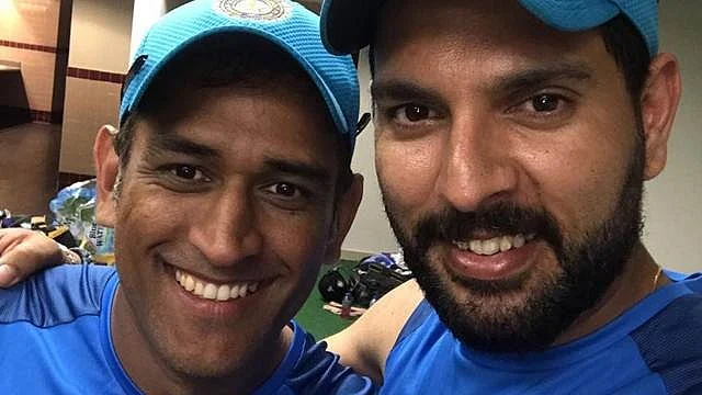 Dhoni and yuvraj singh