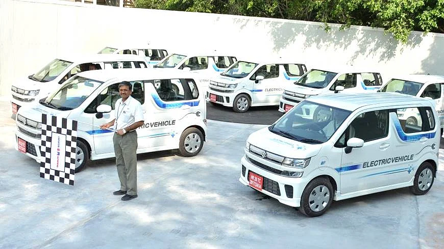 Wagon R EV Flag-off
