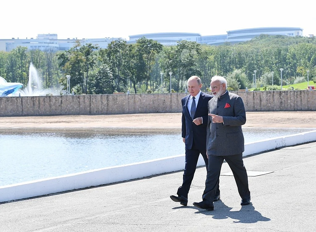 modi and putin
