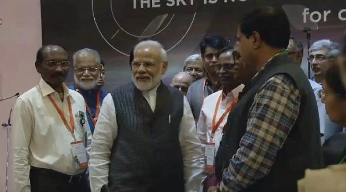 Modi in ISRO