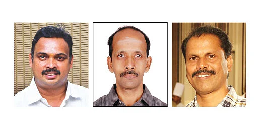 கோபால் கிருஷ்ண ராஜு, ஸ்ரீனிவாசன், எஸ்.ஸ்ரீதரன்