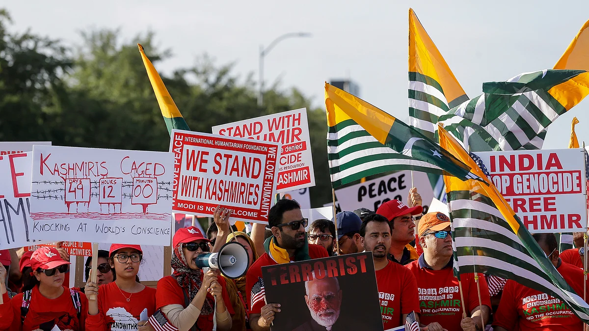 Protest against Howdy Modi event