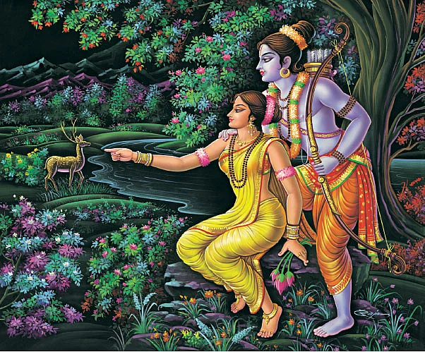 கவரிமானால் கவரப்பட்ட சீதாதேவி!