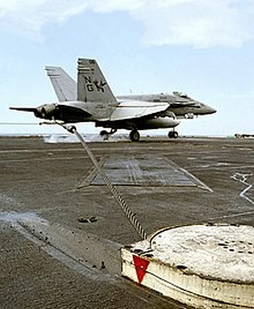 arrested landing