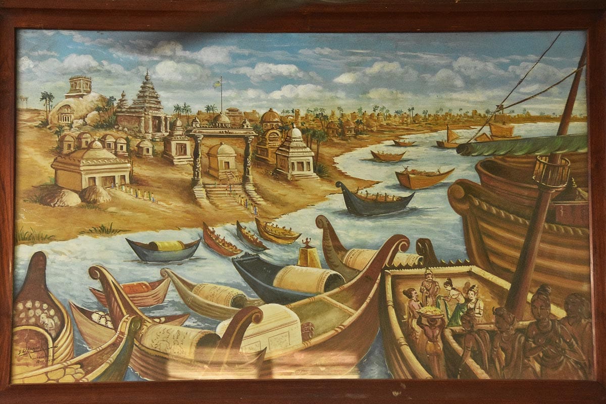 பல்லவர்களின் கப்பல் வாணிபம், மாமல்லபுரம்