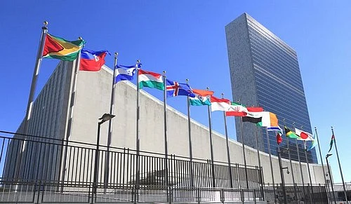ஐ.நா தலைமையிடம்/ Indian Flag at United Nations Headquarters