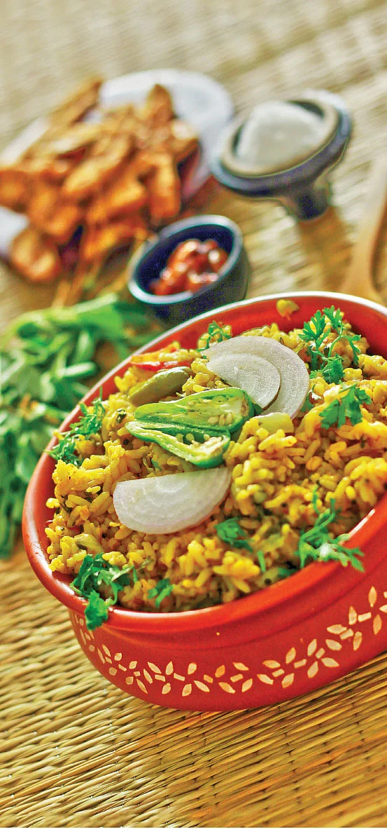 கீரை பருப்பு சாதம்