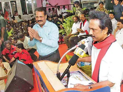 இடதுசாரிகளுக்கு மட்டுமல்ல... புதிய தமிழகத்துக்கும் நிதியளித்த தி.மு.க.
