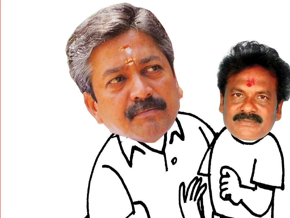 சண்முகத்துக்கும் பொன்முடிக்கும் இடையேதான் போட்டி!