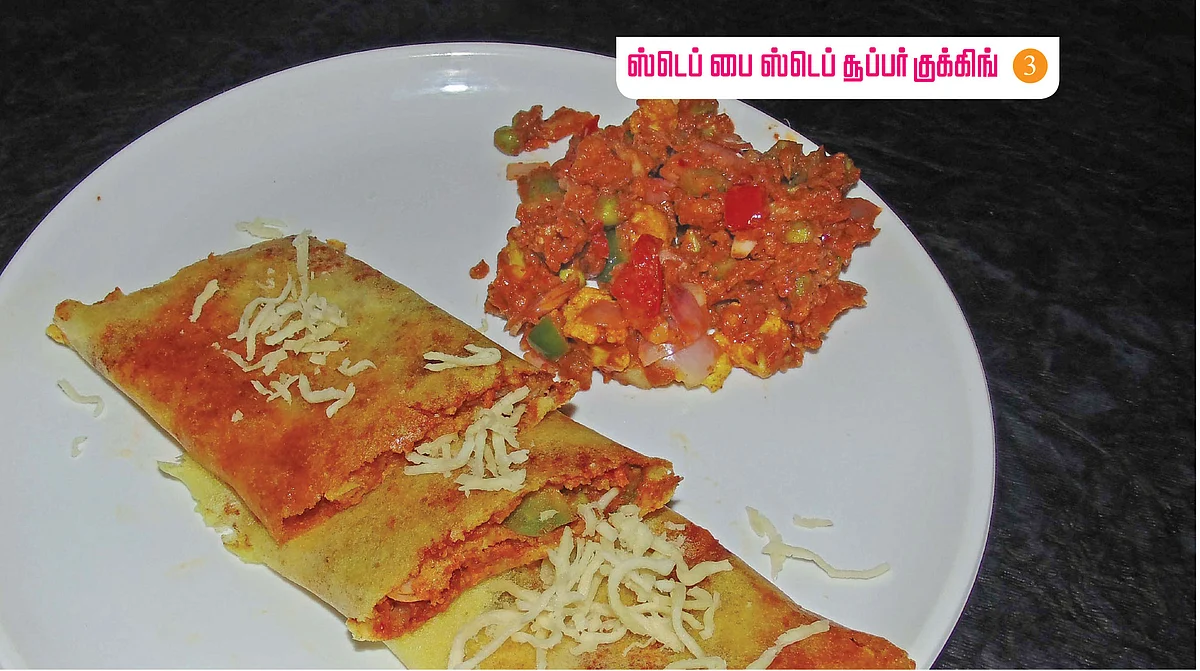 பாவ் பாஜி தோசை