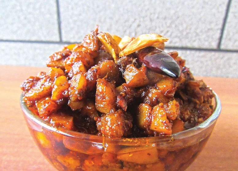 கூர்க்கை பூண்டு ஊறுகாய்