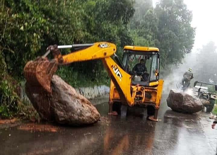Heavy rain in Nilgiris