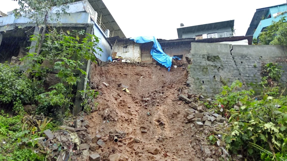 land slip