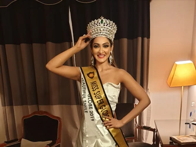 `மிஸ் சூப்பர் குளோப் வேர்ல்டு 2019' வென்றார் சென்னைப் பெண் அக்ஷரா ரெட்டி!
