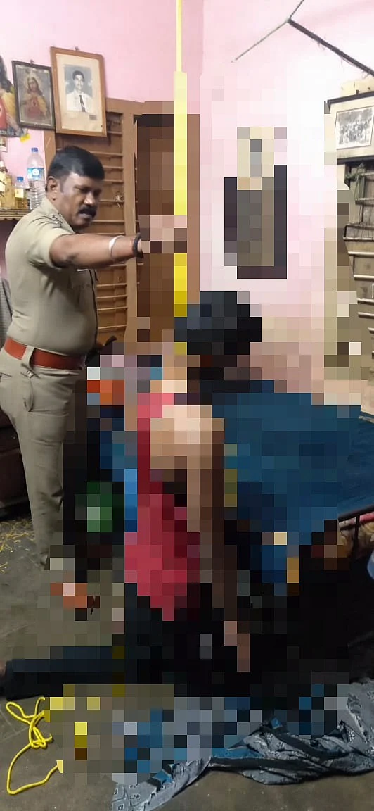 தூக்கில் பிணமாகத் தொங்கிய காதலன்