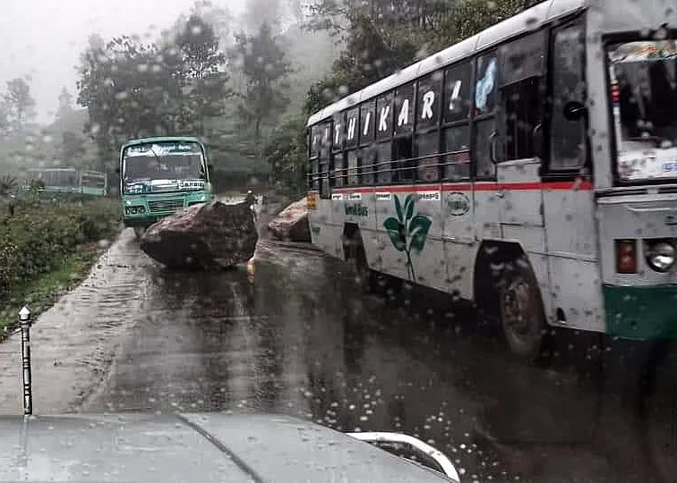 Heavy rain in Nilgiris