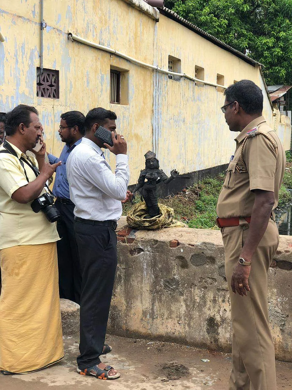 கும்பகோணம் - வெண்கல அம்மன் சிலை