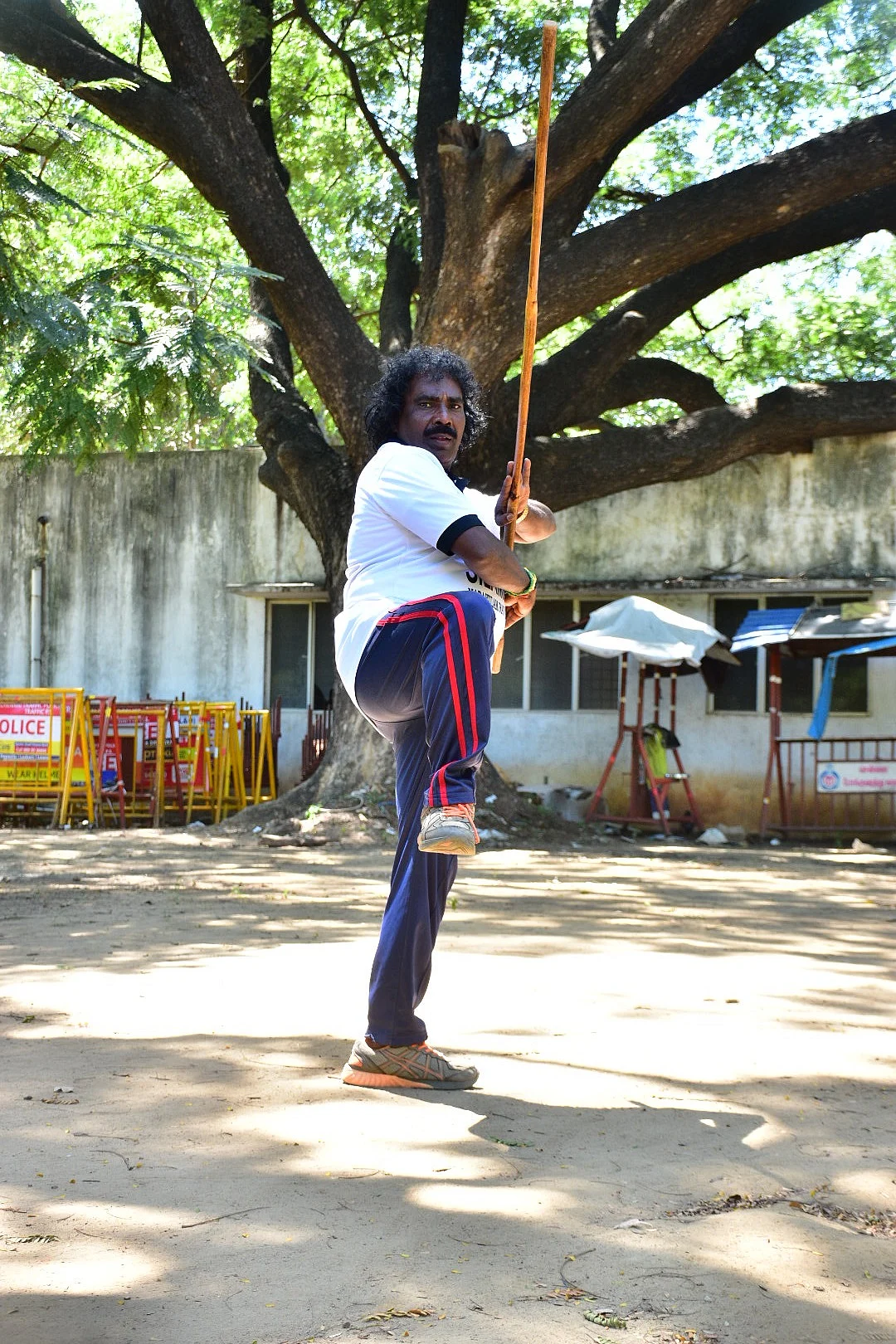 'சிலம்பம்' மாஸ்டர் பாண்டியன்