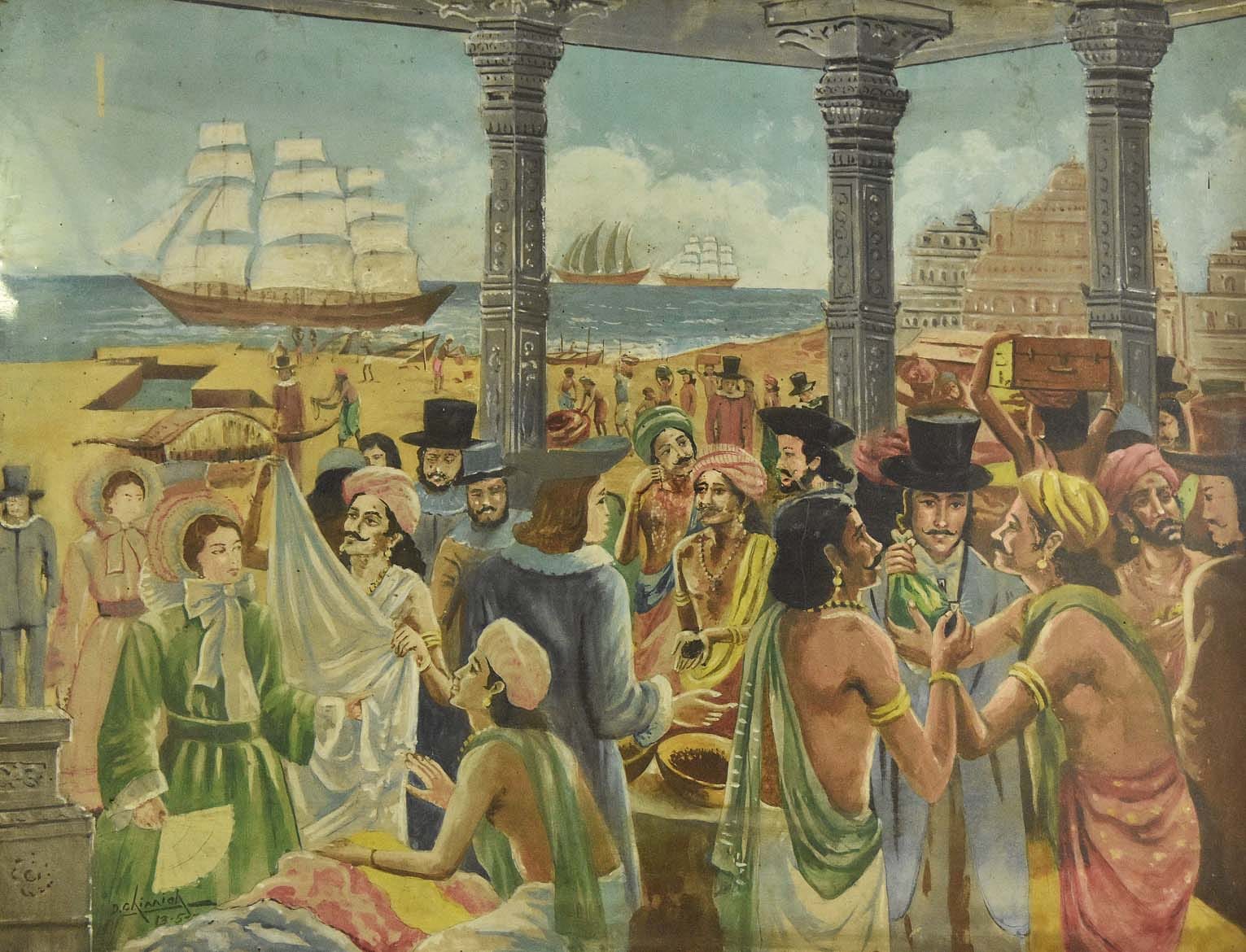 சீனர்கள்-பல்லவர்கள் கடல் வாணிபம்