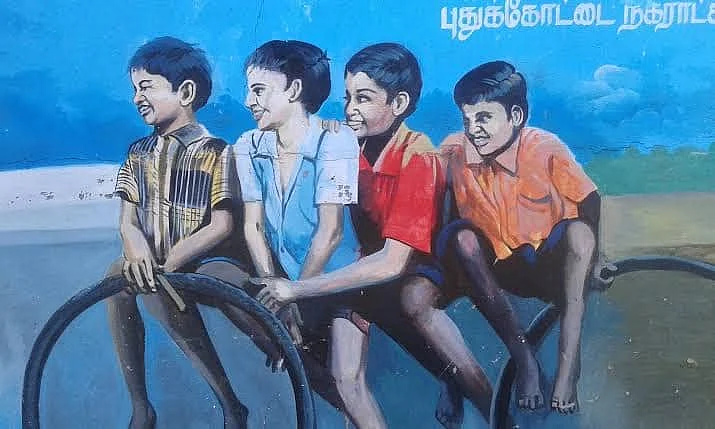 நல்ல நிலையில் இருந்த ஓவியங்கள்