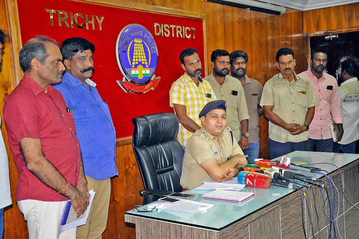திருச்சி எஸ்.பி ஜியா உல் ஹக்