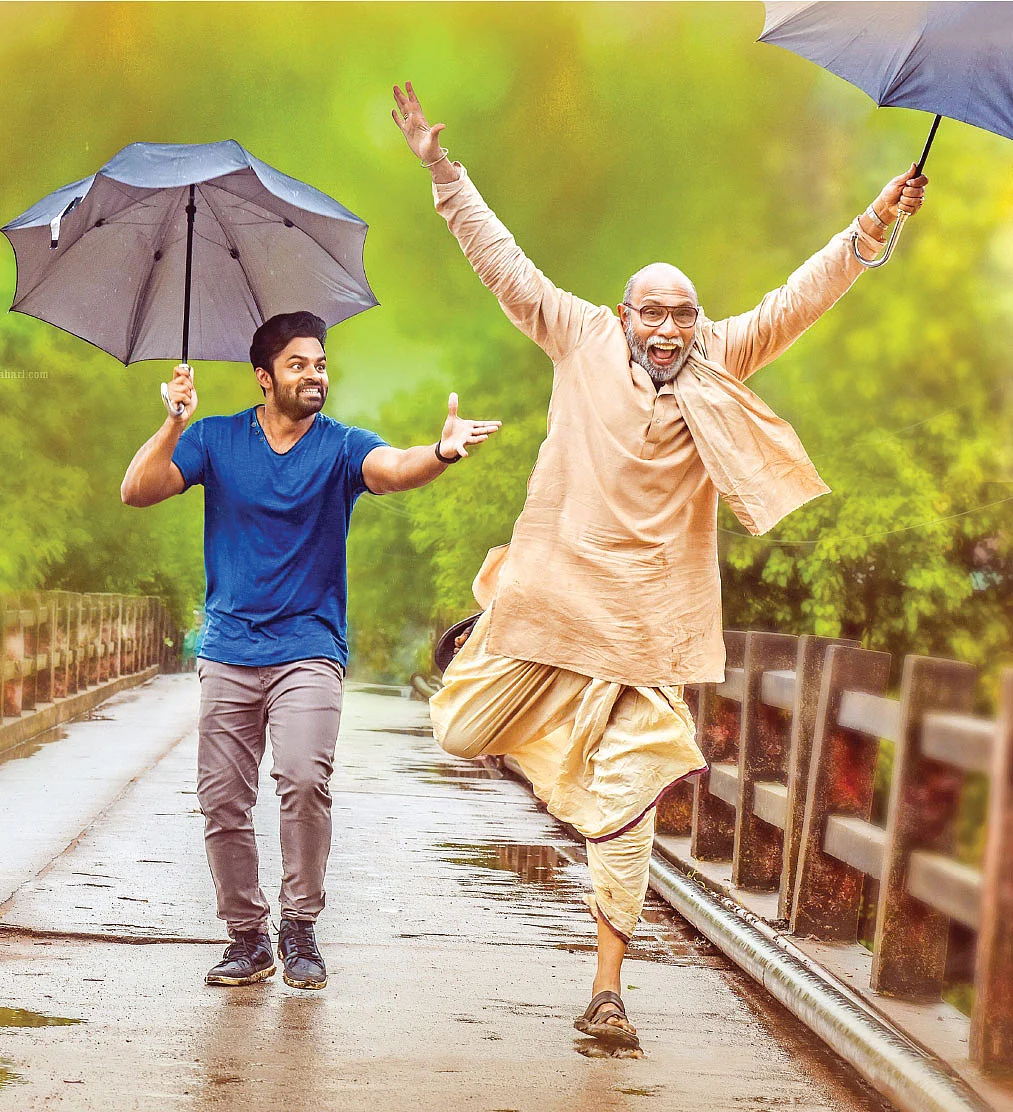 Sathyaraj, Sai Dharam Tej