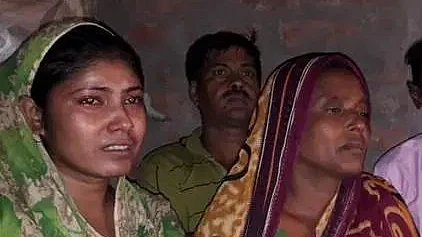 மேற்கு வங்கத் தொழிலாளியின் குடும்பம்