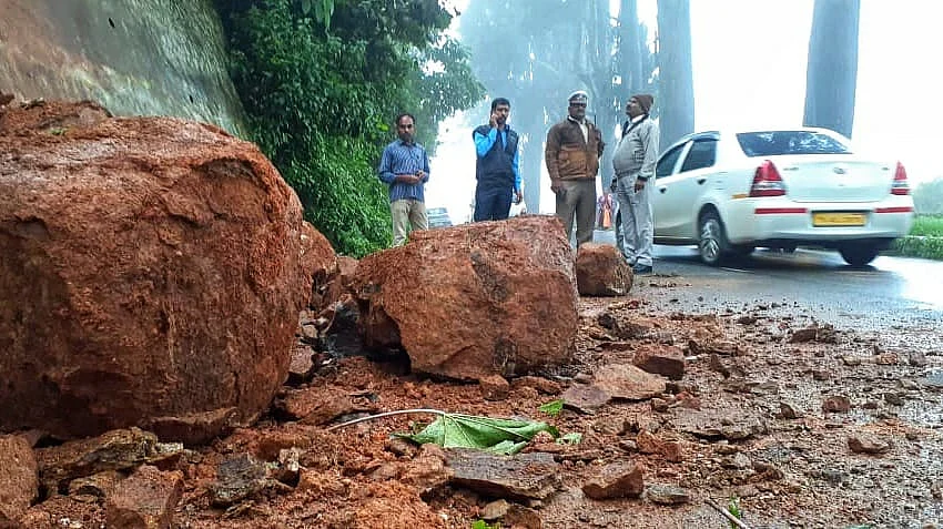 land slip