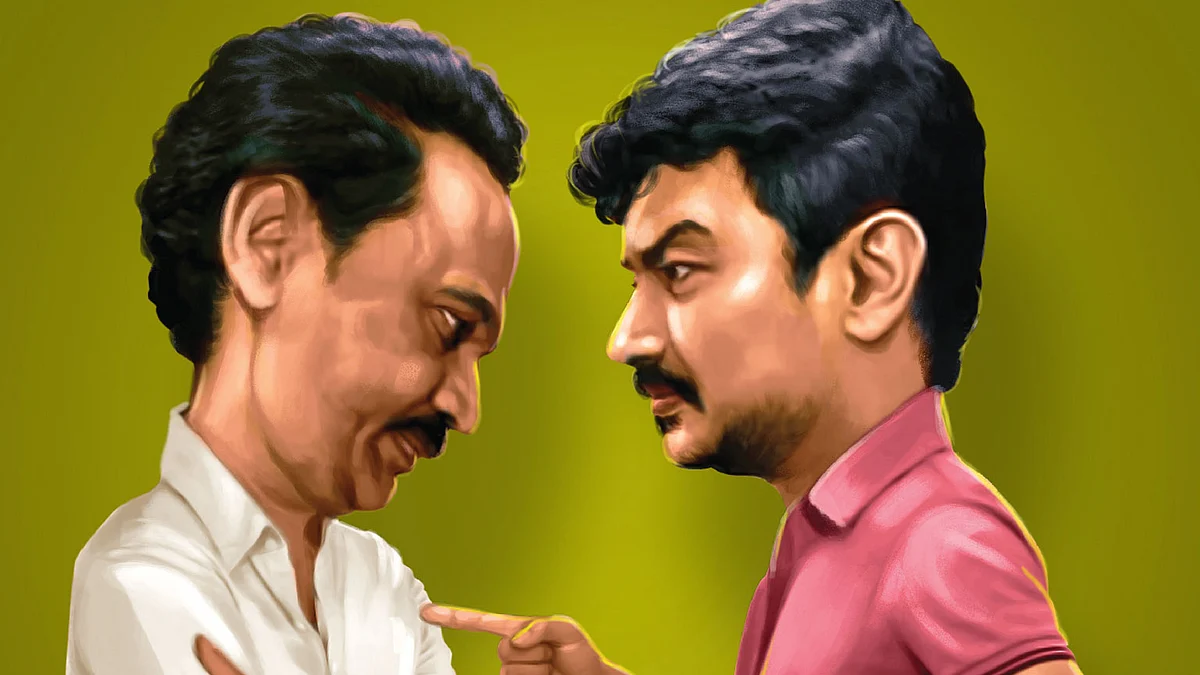 மு.க.ஸ்டாலின், உதயநிதி ஸ்டாலின்