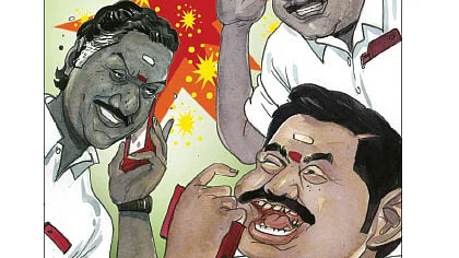 O. Panneerselvam, Jayakumar, Edappadi K. Palaniswami