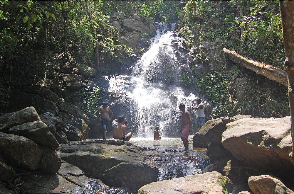 மனசையும் உடம்பையும் சேர்த்து நனைக்கும் மணலாறு அருவி...