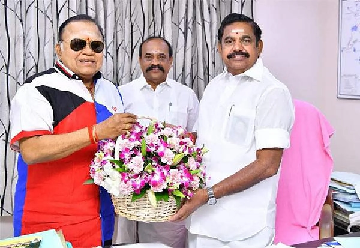 ராதாரவி, எடப்பாடி பழனிசாமி