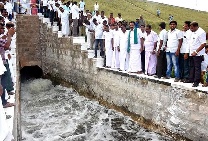 ஆத்துப்பாளையம் அணை திறக்கும் அமைச்சர்