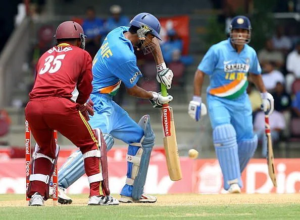 Kaif Batting Style