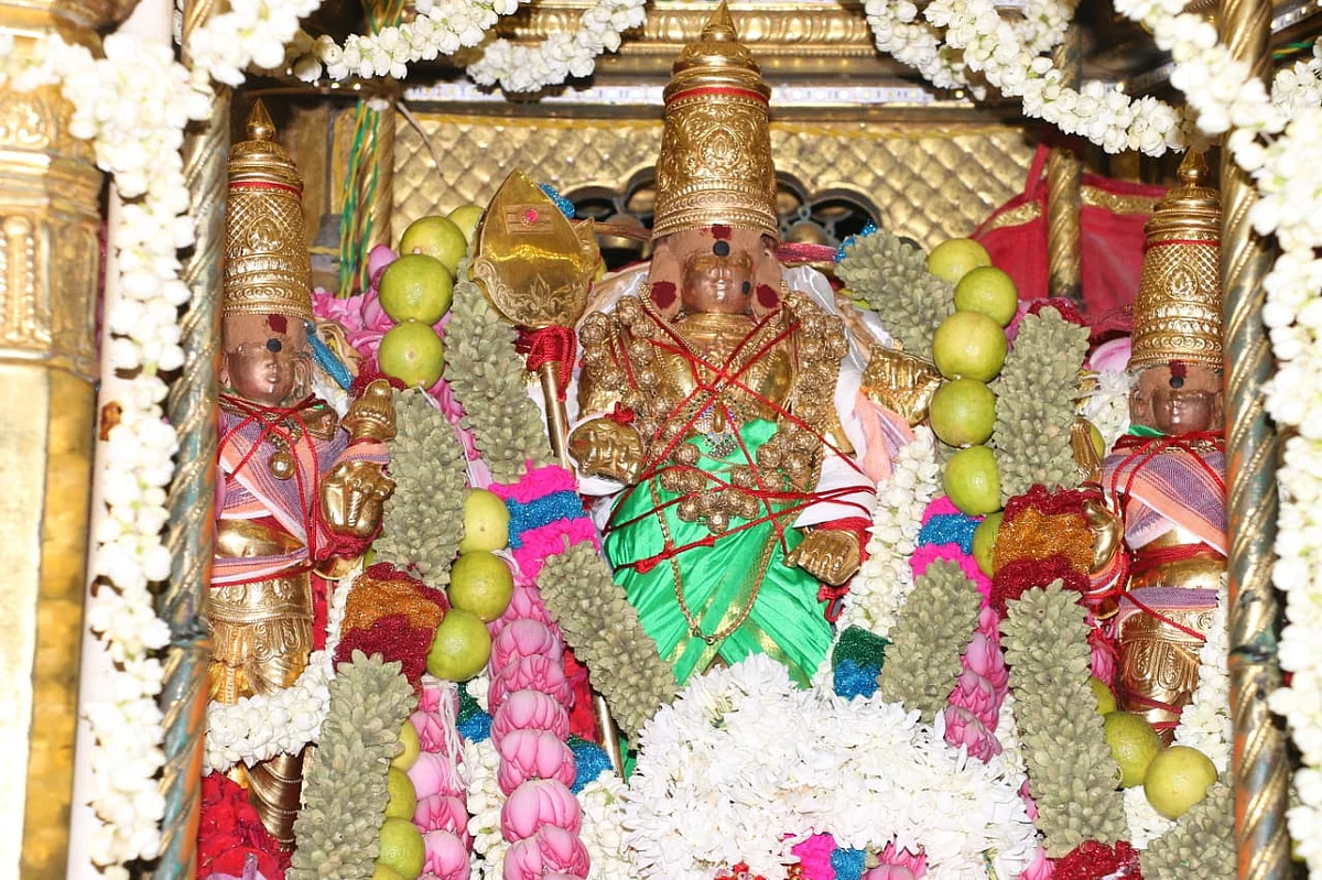 சுவாமி ஜெயந்திநாதர், வள்ளி, தெய்வானை அம்பாள்