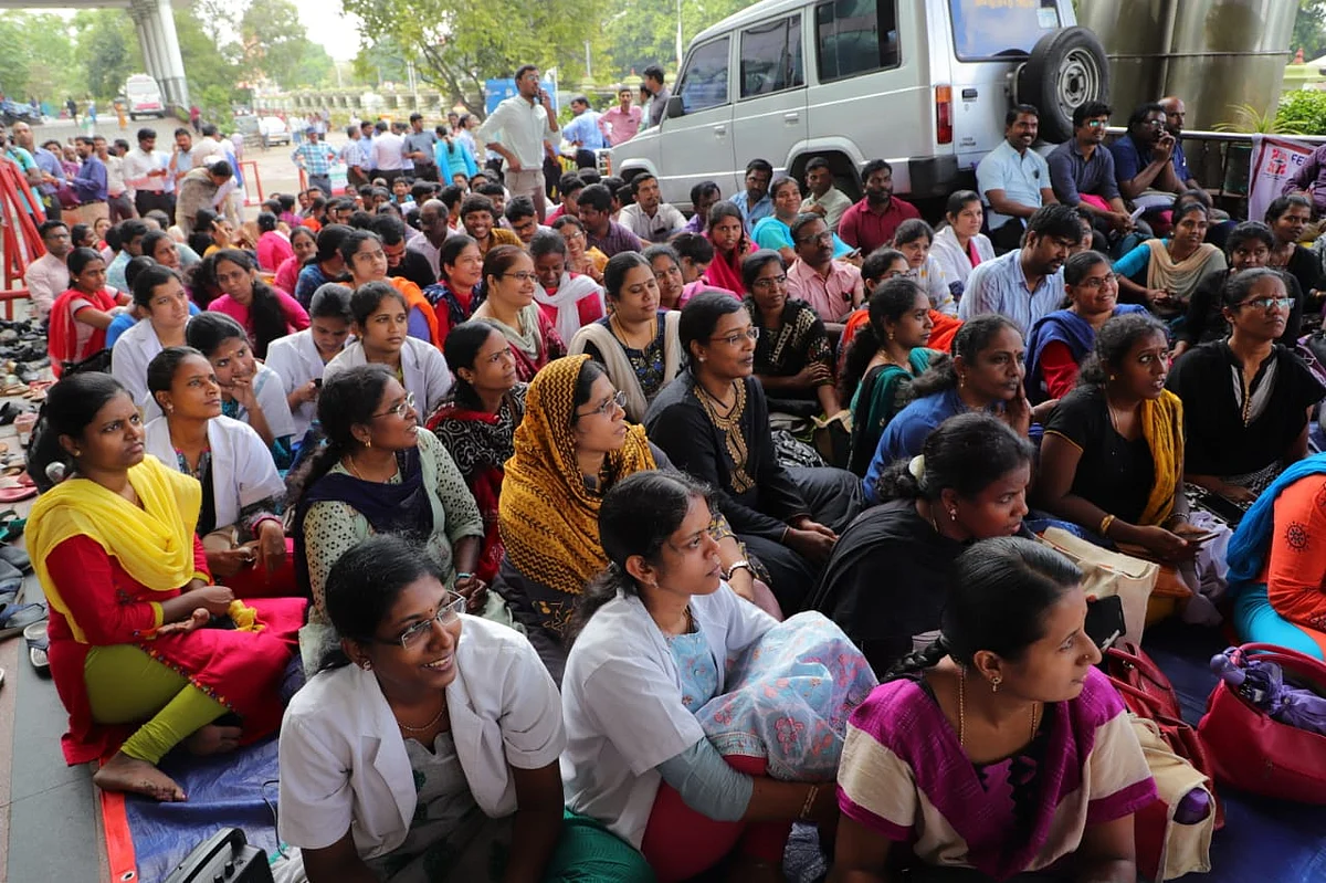 Government doctors strike