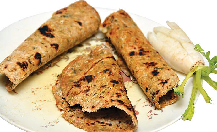 முள்ளங்கி மசாலா சப்பாத்தி
