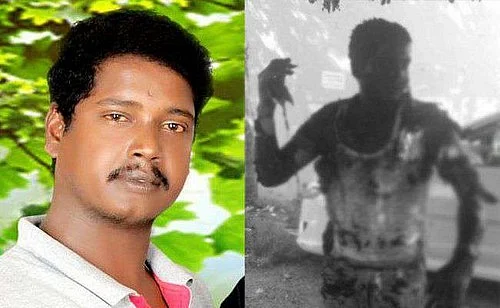 காயமடைந்த நிலையில் டிரைவர் குருநாத்