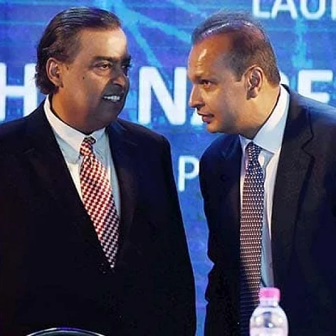 முகேஷ் அம்பானி, அனில் அம்பானி