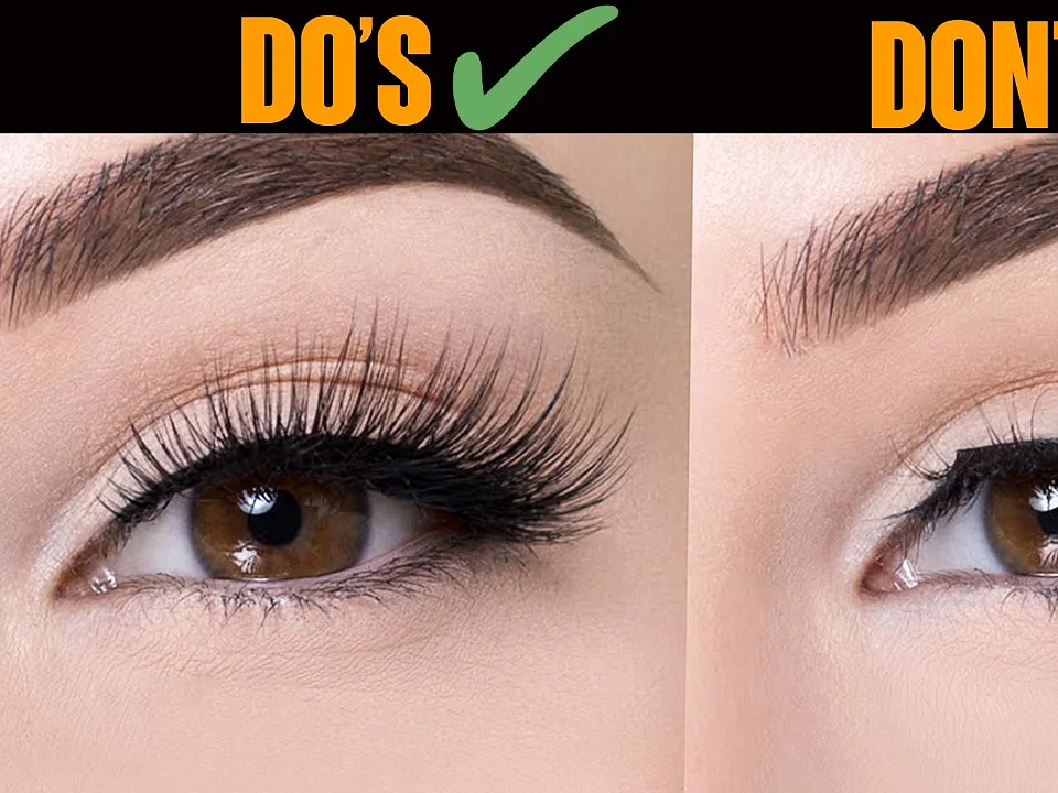 3 Easy hacks for the perfect eye look! | Fake eyelashes | Winged liner | Contact Lens