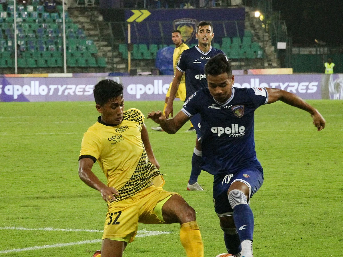 கடைசி நேரத்தில் கோல்... சென்னை எப்.சி.யின் `திரில்' வெற்றி! #ISL (படங்கள்)