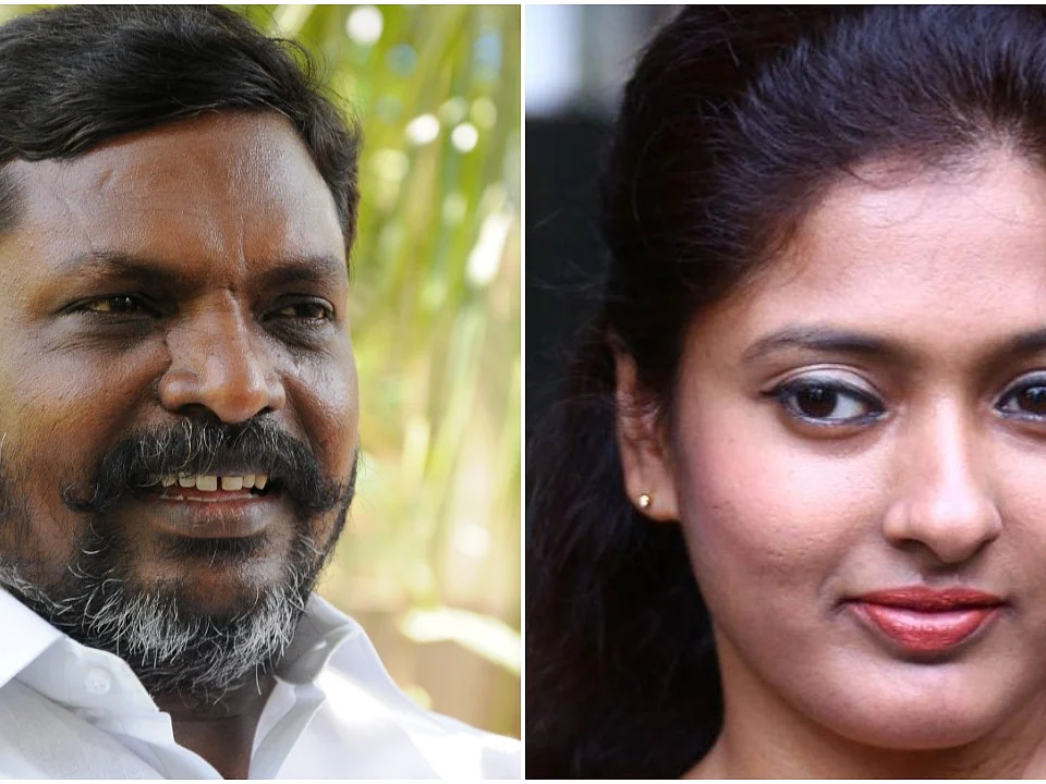``எதுவா இருந்தாலும் திருமாவளவன்கிட்ட பேசிக்கிறேன்... வேற என்ன?!” காயத்ரி ரகுராம்